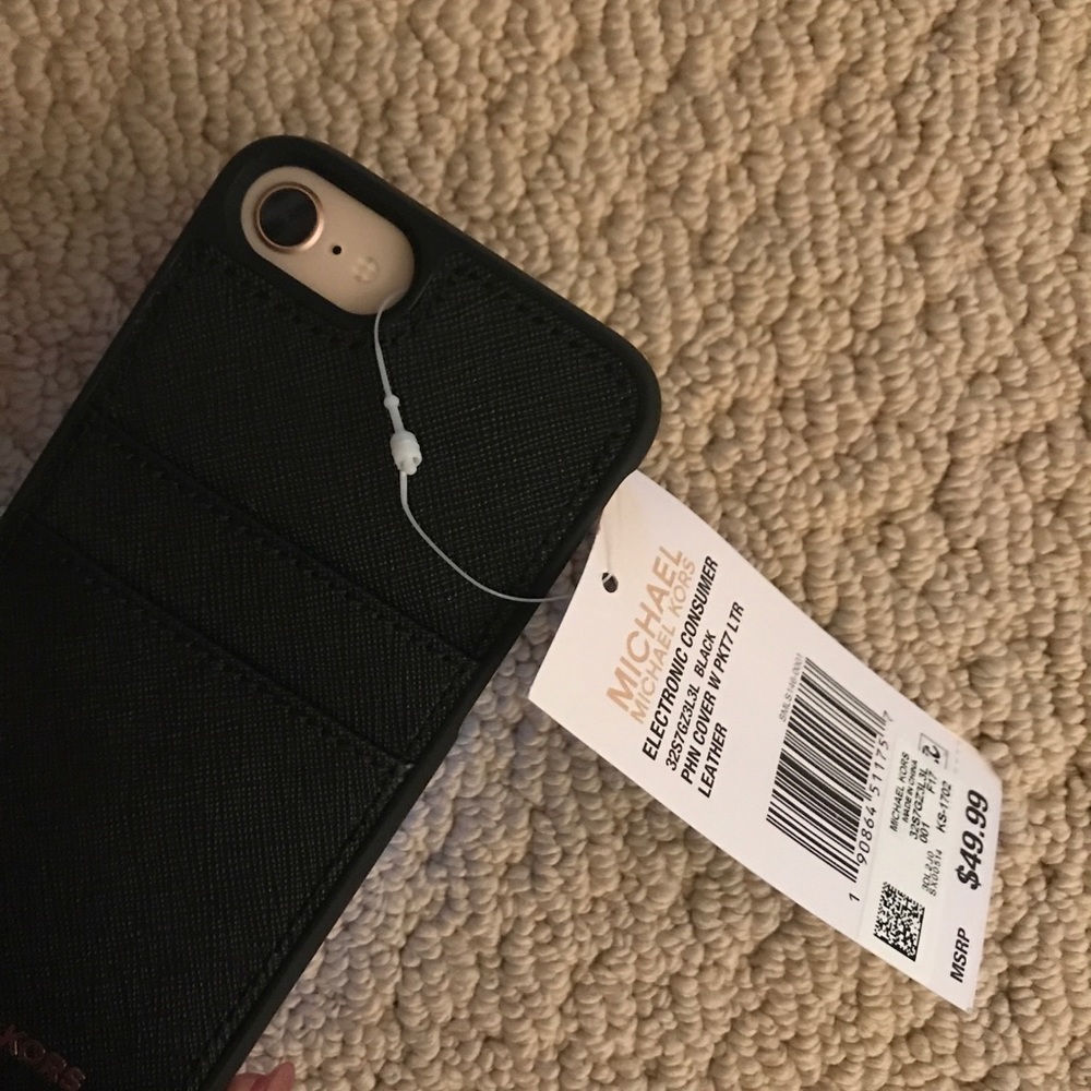 Michael Kors Black iPhone/Card Case iPhone 7 or 8 - Picture 7 of 7